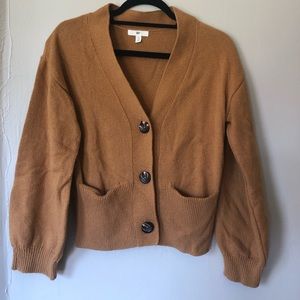 BP. tan cardigan, size XS